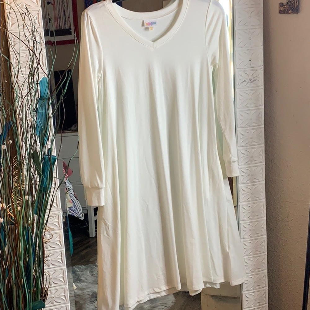 Xxs white Emily dress